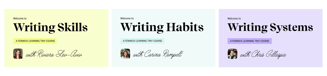 FN graphic tiny courses all three